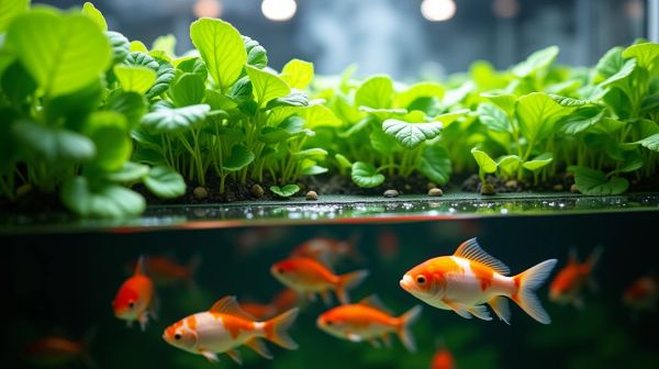 L'aquaponie : comment cultiver des plantes et élever des poissons ensemble