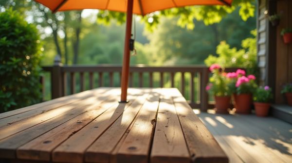 Quel meuble résistant choisir pour votre table de jardin en teck ?